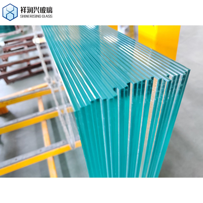 Zwembadwandpanelen 10 mm 12 mm gelaagd glas met supergehard staal