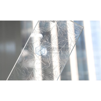 Interieurontwerp Gesneden glas Textuur 3D Visuele Look 1830*1220-1500*2000-1830*2440-2134*2440