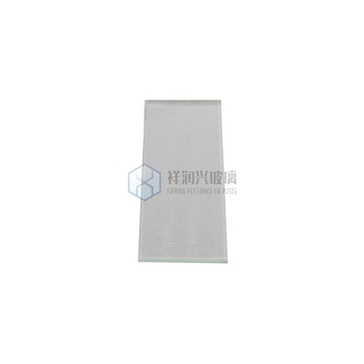 Vlak gepolijst rand 5 mm 10 mm 12 mm Ultra helder Moru gemodelleerd glas Fluted gehard glas