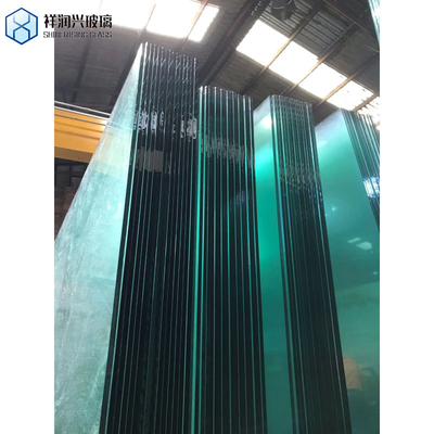 Custom 3-19mm gehard gelaagd glas voor gebouwbescherming en fragmenten Staat III