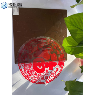 Gepersonaliseerd decoratief geschilderd textuurglas van de werkplaats Hoofdproduct Gelamineerd glas