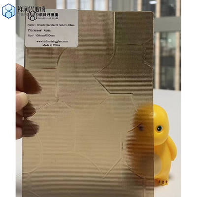 4-19mm Am-21 Decorative Acid Etched Frosted Art Glass Perfect voor moderne architectuur