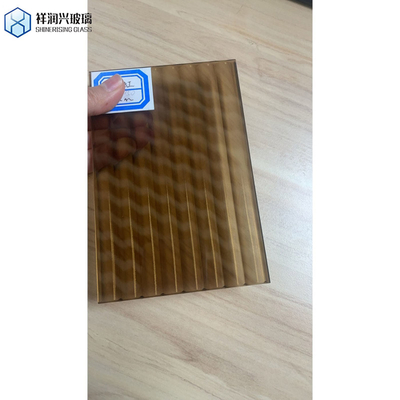 Vaste structuur Decoratief glas Gebouwglas Kleur geschilderd Gelamineerd Keramisch Gebakken