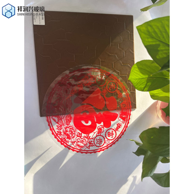 Decoratieve glazen panelen in 4-6 mm kleurrijk achterste geschilderd glas voor keuken of woning