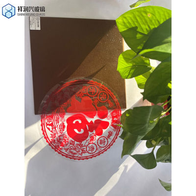 Dikte Vraag gehard gelaagd geïsoleerd glas met zijde-scherm gedrukt ontwerp