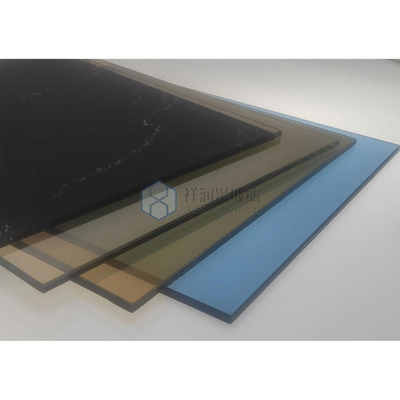 2 mm tot 12 mm helder gehard glas voor de bouw op maat van uw specificaties