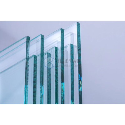 2 mm tot 12 mm helder gehard glas voor de bouw op maat van uw specificaties