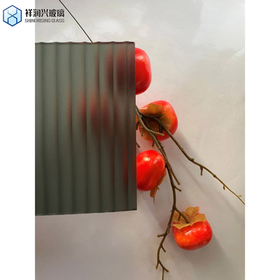 3 mm kerkglas Donker Amber Translucent Textuur Glasplaat