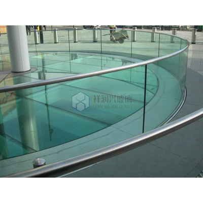 3 mm 12 mm glas helder/gekleurd/vlak/gebuigd/plaat/vormige veiligheid/gelamineerd/gehard/warm gebogen