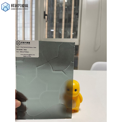 5mm 6mm 8mm 10mm 12mm Float Glass Tempered Pattern Glass Begonia Embossed Glass voor architectuur