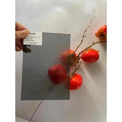 Heldergroen Blauw Brons Nashiji-glas met patronen 3-8 mm voor balkonrailingen