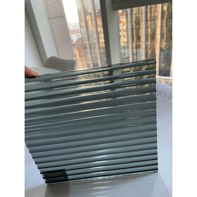 Heldergroen Blauw Brons Nashiji-glas met patronen 3-8 mm voor balkonrailingen