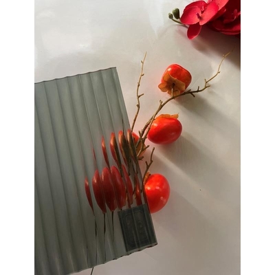 Heldergroen Blauw Brons Nashiji-glas met patronen 3-8 mm voor balkonrailingen