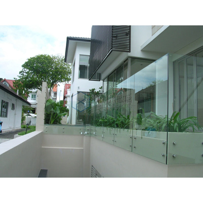 4-12 mm helder gegroeid zijdeglas getemperd glas voor douche