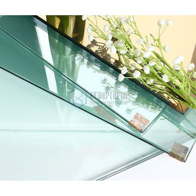 Gebouwglas 8mm 10mm 12mm 15mm 19mm Custom Clear Fully Tempered Toughened Safety Glass