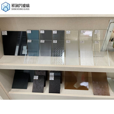 Plat gepolijst gehard glas scheidingswand voor gebouwconstructies van glasleveranciers