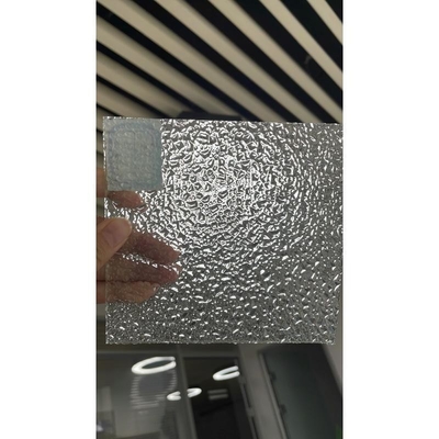 Ervaren gefigureerd glas helder gemodelleerd glas voor meubilair op aanvraag