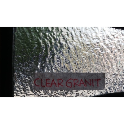 Ervaren gefigureerd glas helder gemodelleerd glas voor meubilair op aanvraag