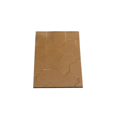 Moru-patroonglas / vlak gepolijst randwerk / effen kleur / 4 mm 6 mm X1830X2440 mm