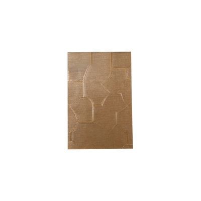 Moru-patroonglas / vlak gepolijst randwerk / effen kleur / 4 mm 6 mm X1830X2440 mm