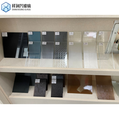 3/3.5/4/5/5.5/6/8/10mm Tempered Vlaams / Karatachi Figured Walled Patterned Glass Design