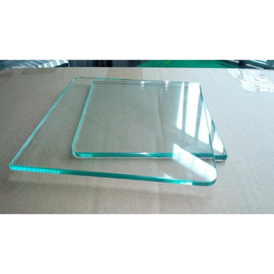 Duidelijk drijvend 10 mm gehard glas Veiligheid gehard glas met plat gepolijst randwerk