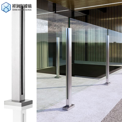 Dikke glasplaat Gebouwglas Zwart Donkergrijs Kleur Float Glas met aanpassing