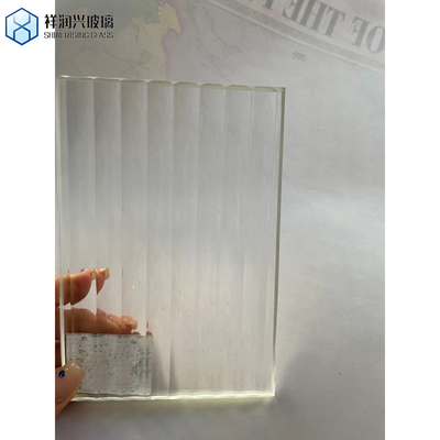 Gepatterned Strip Wave Rock Water Drop Tempered Glass Panel voor elektronische apparaten