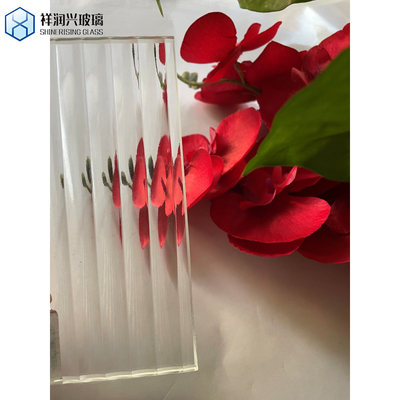 3mm-8mm helder fluteliet-S decoratief geïmprimeerd patroonglas voor Windows CP-TP Perfect