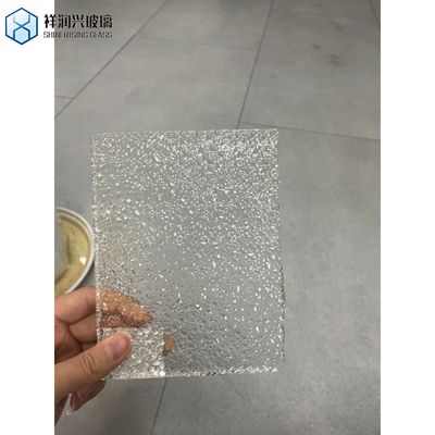 4mm Moru Flora Millenium Wave Diamond Rain Water Cube Low Iron Patterned Glass voor decoratie