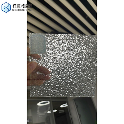 Single Glass Bedraad/Decorative/Badroom Glass 4-10mm Ultra Clear Ribbed Fluted Glass Panels