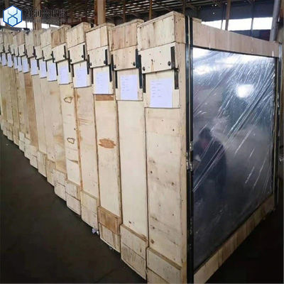 8mm zilveren spiegel/ plain wall aluminium spiegelglas voor maat en vorm raamloze spiegel