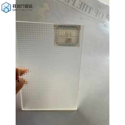 Plat gepolijst rand 3mm-25mm gehard glas aanpasbaar voor bouwvereisten