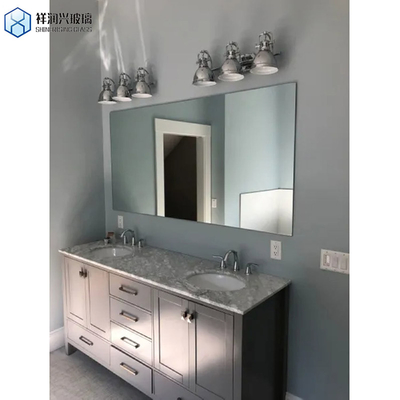 1-6mm Aluminium bekleed spiegelglas voor badkamer Huis Hotel Dans Studio Wand Decor