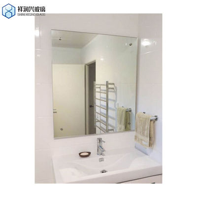 Blauw Aangepaste Duurzame Spiegel Huishoudelijk 1.8mm 2mm 3mm Aluminium Gecoate Spiegelplaat Glas