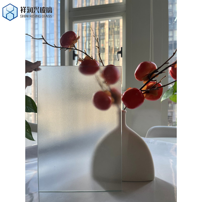 Art Etched Pattern Acid Sandblasted Etched Glass Panels voor aangepaste aanpassing