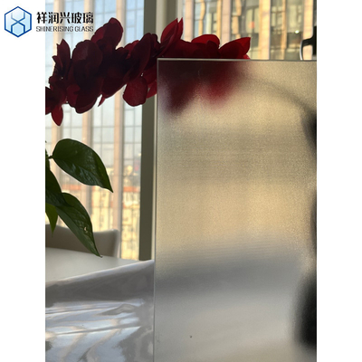 Gelamineerd figurglas getemperd patroonglas begonia gebosste glas 10 mm op maat