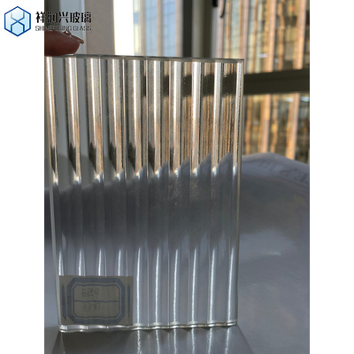 Gelamineerd figurglas getemperd patroonglas begonia gebosste glas 10 mm op maat
