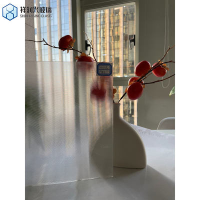 3 mm-8 mm helder glas Flutelite-S Decoratief gebosste patronenglas voor ramen