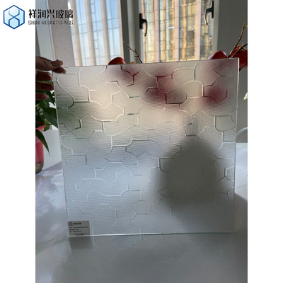 Gelas gewalst op maat op maat plaat glas gefigureerd glas techniek gelamineerd