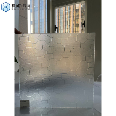 Plat Blauw Groen Rood Morisco-gepatternde glas met Flora-glas voor gebouwen op 3 mm 5 mm