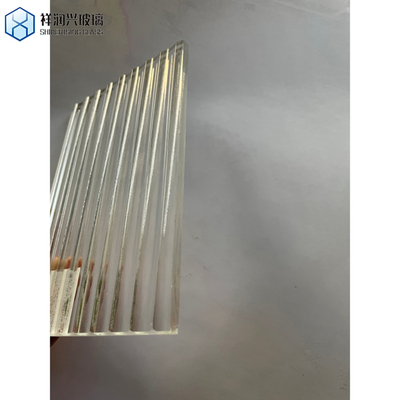 Ultra dun helder drijvend superdun glasplaat 0,6 mm gekwalificeerde geharmoniseerde drijvende glazen deur 0,5 mm