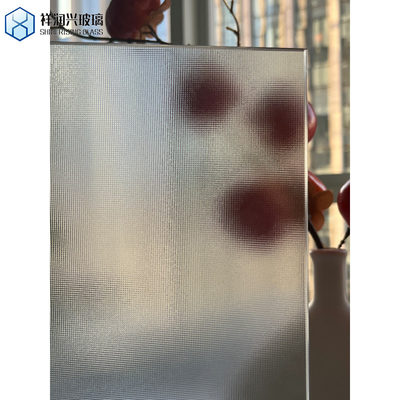Architectuur Decoratief Fusing Flat Polished Edge Werk Op maat Gegooid Tempered Glass