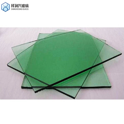 Qinhuangdao voor op maat gemaakte groenblauwe bronzen getinte reflectieve geharde glasmeubilair