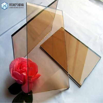 Hoog resistent veiligheidsglas Floatglas Gekleurd glas met vaste structuur in het wit