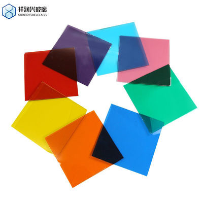 Solid Structure Float Glass Coated Reflective Glass bij direct aanbod op voorraad