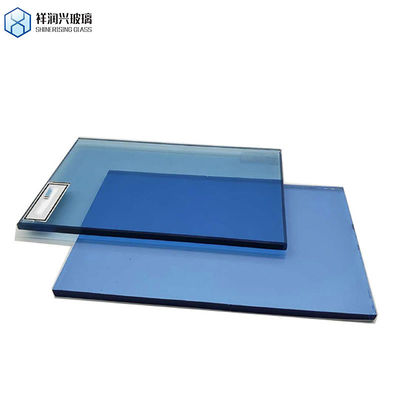Bouwglas 4-120 mm Kleurrijk gehard glas Gekleurd glas met vlak gepolijst randwerk