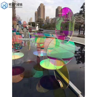 6 mm 8 mm 10 mm 12 mm tafelblad Ronde gehard glas met veiligheidshoek en CE-certificaat