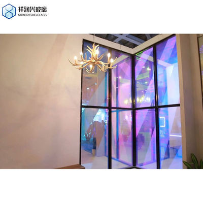 Helder gekleurd reflecterend glazen raam 4 mm5 mm6 mm voor raambouw