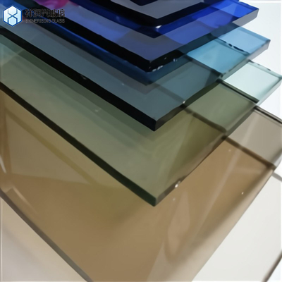 Bronze Groen Blauw Grijz Float Glas Kleur Gekleurd Glas 4mm 5mm 6mm 8mm Vaste kleur